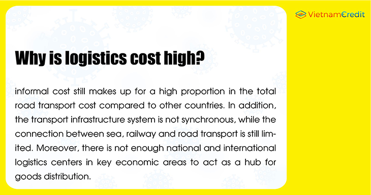 Why is logistics cost high?